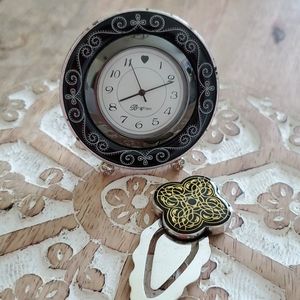 Brighton Retired Clock & Book Mark